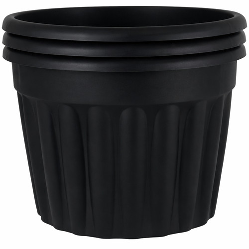 69l large black garden - x,