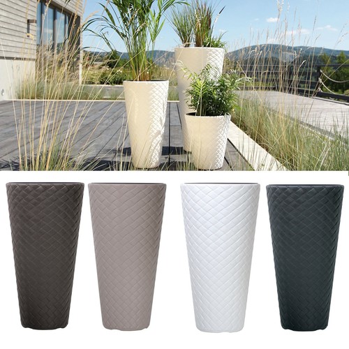 Round rattan weave tall large - rattan,