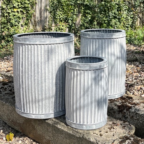 Large garden planters set 3 - of,