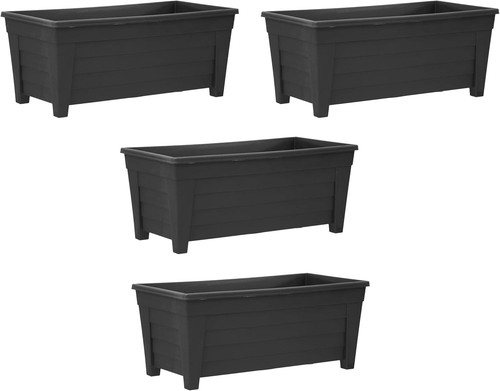 Large black plastic - x,